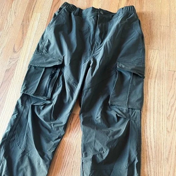 Olive Green Cargo Pants - Picture 3 of 7